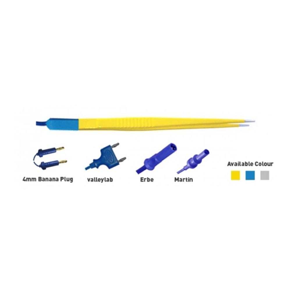 Single Use Adson Bipolar Forceps With Cable
